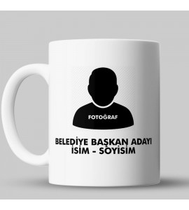 Belediye Başkan Adayı Kupa Bardak - kpss06
