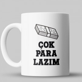 Çok Para Lazım Kupa Bardak - kpek13