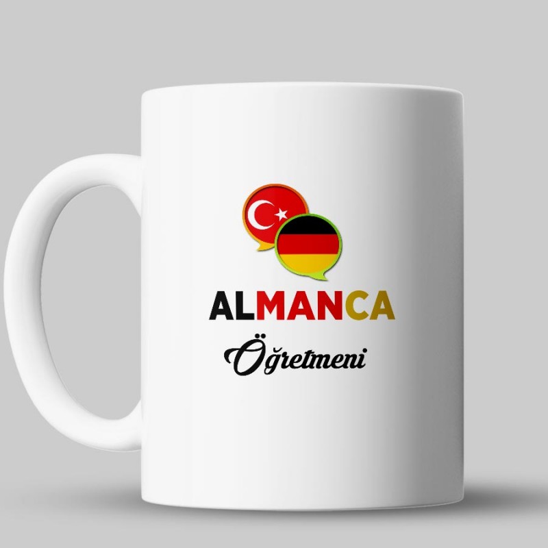 Almanca Öğretmeni Kupa Bardak -kpms01