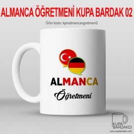 Almanca Öğretmeni Kupa Bardak 02