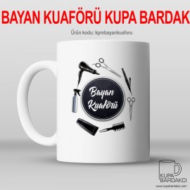 Bayan Kuaförü Kupa Bardak