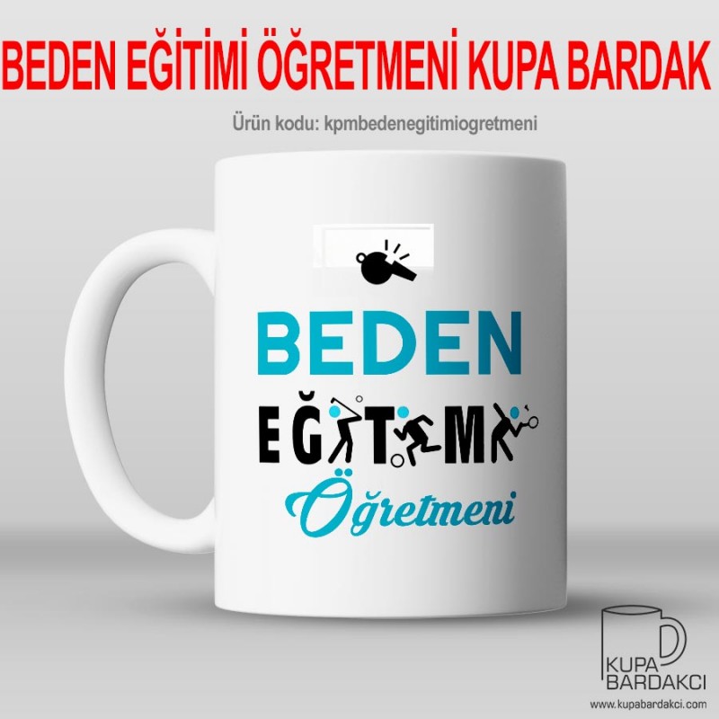 Beden Eğitimi Öğretmeni Kupa Bardak