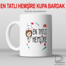 En Tatlı Hemşire Kupa Bardak