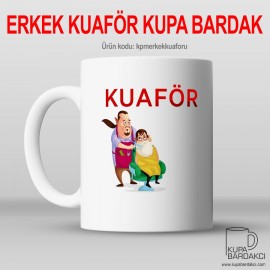 Erkek Kuaförü Kupa Bardak
