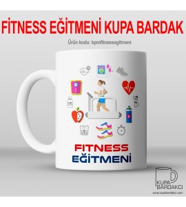 Fitness Eğitmeni Antrenör Kupa Bardak