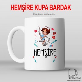 Hemşire Kupa Bardak