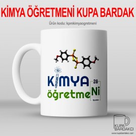 Kimya Öğretmeni Kupa Bardak