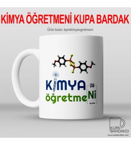 Kimya Öğretmeni Kupa Bardak