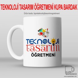 Teknoloji Tasarım Öğretmeni Kupa Bardak