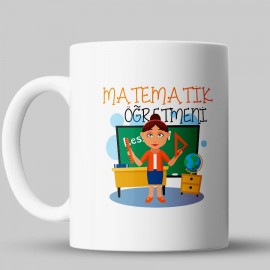 Matematik Öğretmeni Kupa Bardağı - kpog58