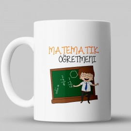 Matematik Öğretmeni Kupa Bardağı - kpog59