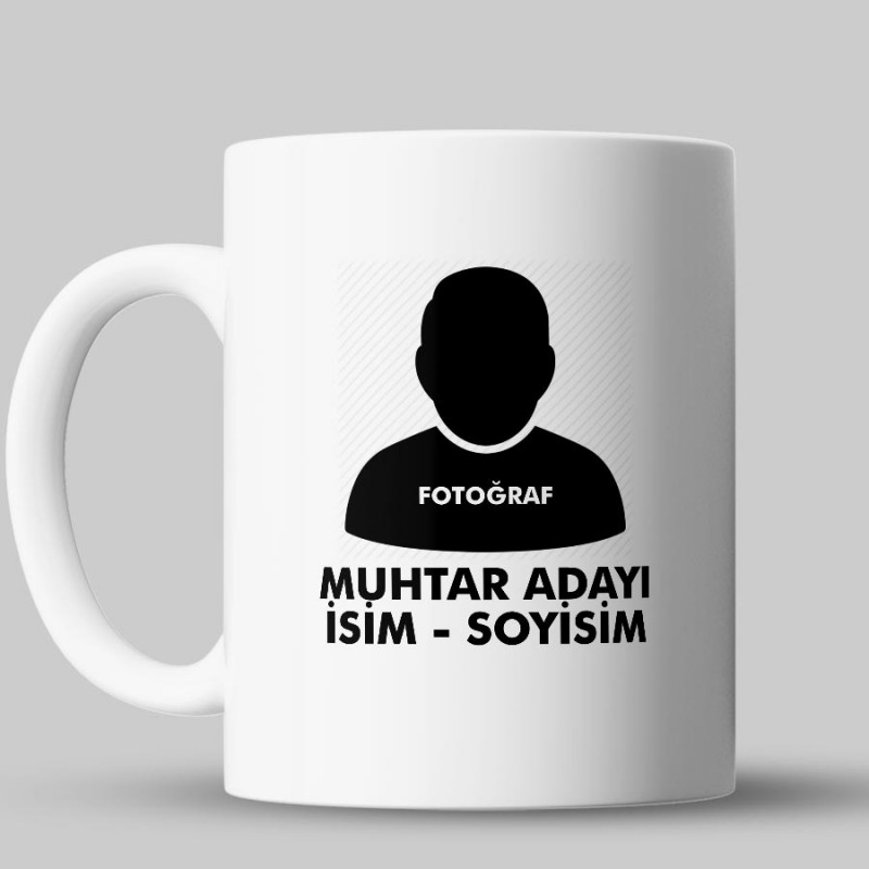 Muhtar Adayı Kupa Bardak - kpss09