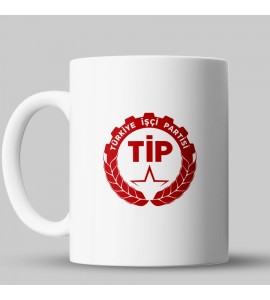 Türkiye İşçi Partisi (TİP) Kupa Bardak - kpss05