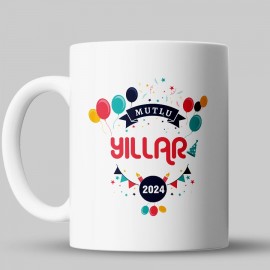 Mutlu Yıllar 2024 Kupa Bardak - kpyy08