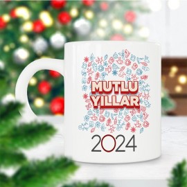 Mutlu Yıllar 2024 Kupa Bardak - kpyy42