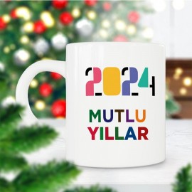 Mutlu Yıllar 2024 Kupa Bardak - kpyy48