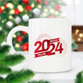 Mutlu Yıllar 2024 Kupa Bardak - kpyy49